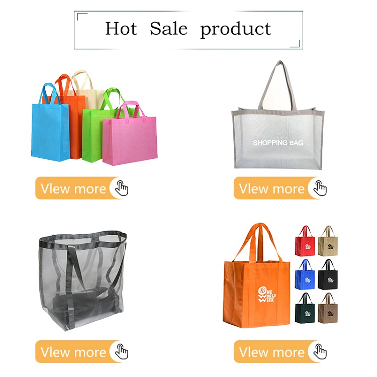 2020 Button Eco-friendly 90gsm Non Woven Garment Shopping Tote Bag
