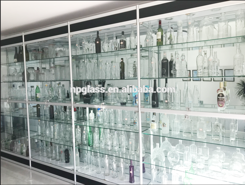 500ml handle crystal glass jug with plastic cover
