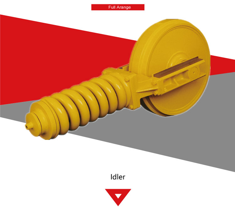 BONOVO Excavator Undercarriage parts-Idler excavator bucket for EC27C,EC15D,EC18D,EC20D,EW210D BONOVO Excavator Undercarriage parts-Idler excavator bucket for EC27C,EC15D,EC18D,EC20D,EW210D