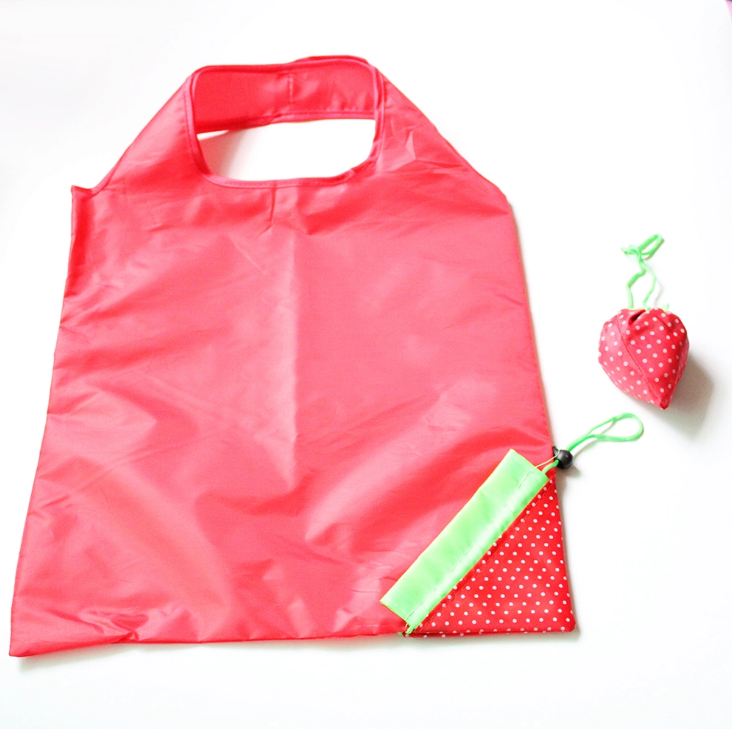 Cheap Wholesale Custom Fruit Shaped Foldable Grocery Shopping Bags