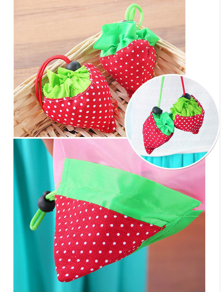 Cheap Wholesale Custom Fruit Shaped Foldable Grocery Shopping Bags