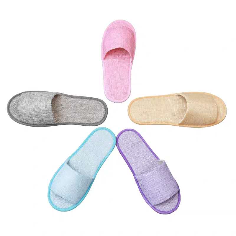Hotel foot massage shop hospital public health places with disposable slippers can be customized logo