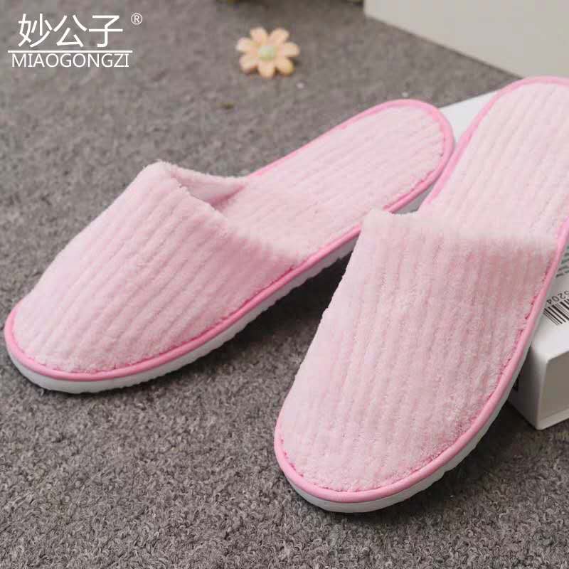 Hotel foot massage shop hospital public health places with disposable slippers can be customized logo