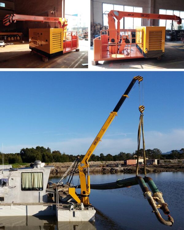 mini 3000kg telescopic marine boat lifting crane for sales Buy mini