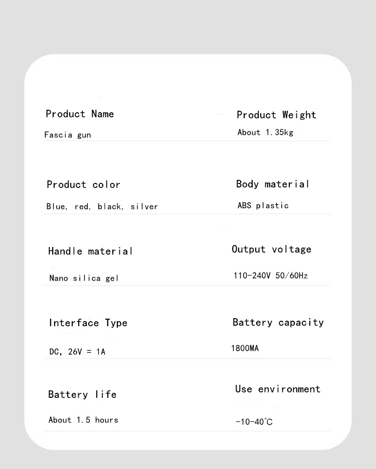 Explosive electric fascia gun whole body massage gun muscle Meridian depth relief pain relaxer vibration impact gun