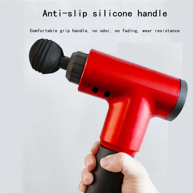 Explosive electric fascia gun whole body massage gun muscle Meridian depth relief pain relaxer vibration impact gun