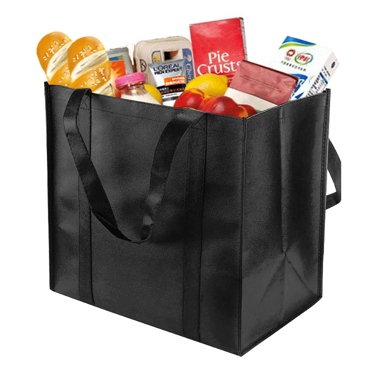China suppliers cheap wholesale laminated PP non woven sewing shopping tote bag for supermarket