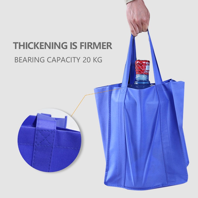 China suppliers cheap wholesale laminated PP non woven sewing shopping tote bag for supermarket